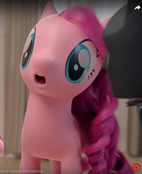 Size: 683x841 | Tagged: safe, screencap, pinkie pie, earth pony, pony, commercial, food, open mouth, pie, ponk, target, target (store)