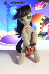 Size: 1344x2000 | Tagged: safe, artist:octavia_synch, derpibooru exclusive, octavia melody, earth pony, pony, anthro plushie, irl, photo, plushie