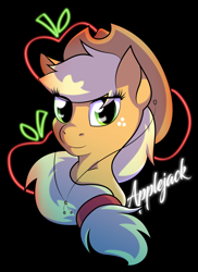 Size: 3691x5080 | Tagged: safe, artist:kukotte, applejack, earth pony, pony, absurd resolution, cowboy hat, female, freckles, hat, mare, solo, stetson