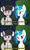 Size: 1170x1950 | Tagged: safe, artist:hellticket, dj pon-3, octavia melody, vinyl scratch, earth pony, pony, adorkable, cute, dork, image macro, ipod, meme, parks and recreation, parody, tavibetes, vinylbetes