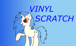 Size: 1980x1210 | Tagged: safe, artist:daisy meadows, dj pon-3, vinyl scratch, pony, unicorn, cutie mark, solo