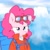 Size: 2048x2037 | Tagged: safe, artist:akainu_pony, pinkie pie, earth pony, pony, clothes, goggles, hiking, mountain, solo