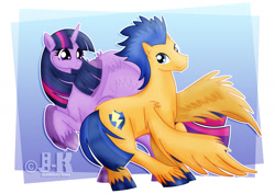 Size: 1600x1131 | Tagged: safe, artist:jotakaanimation, flash sentry, twilight sparkle, twilight sparkle (alicorn), alicorn, pegasus, pony, couple, dancing, female, flashlight, love, male, mare, shipping, stallion, straight, unshorn fetlocks