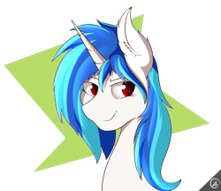 Size: 1600x1380 | Tagged: safe, artist:capseys, dj pon-3, vinyl scratch, pony, unicorn, female, horn, mare, solo