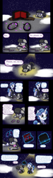 Size: 1400x4638 | Tagged: safe, artist:esuka, fancypants, octavia melody, earth pony, pony, a hearth warming tale, ask-canterlot-musicians, comic, sunglasses