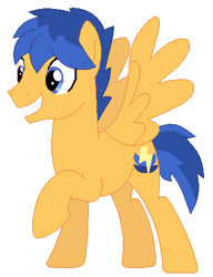 Size: 336x437 | Tagged: safe, artist:janethepegasus, flash sentry, pegasus, pony, alternate universe, male, stallion