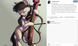 Size: 1016x603 | Tagged: safe, artist:php27, octavia melody, earth pony, pony, slice of life (episode), text, tina guo