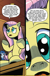 Size: 643x982 | Tagged: safe, artist:andypriceart, idw, fluttershy, pegasus, pony, spoiler:comic, spoiler:comic64, close-up, comic, looking at you, official comic, solo focus, staring into your soul