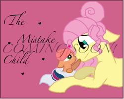 Size: 555x444 | Tagged: safe, artist:wolfina305, fluttershy, oc, pegasus, pony, offspring, parent:big macintosh, parent:fluttershy, parents:fluttermac