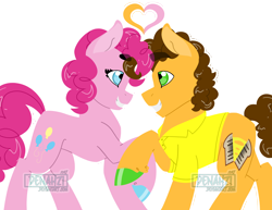 Size: 3300x2550 | Tagged: safe, artist:denahzi, cheese sandwich, pinkie pie, earth pony, pony, cheesepie, female, male, shipping, straight