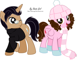 Size: 3900x3025 | Tagged: safe, artist:shinta-girl, oc, oc only, oc:shinta pony, clothes, scarf, shoes