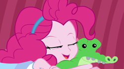 Size: 1920x1080 | Tagged: safe, screencap, pinkie pie, better together, equestria girls, pinkie sitting, female, sleepy, sofa