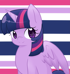 Size: 1047x1093 | Tagged: safe, artist:cloureed, derpibooru import, twilight sparkle, twilight sparkle (alicorn), alicorn, pony, abstract background, cutie mark eyes, female, mare, solo, vector, wingding eyes