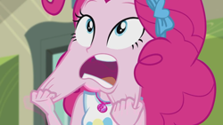 Size: 1920x1080 | Tagged: safe, screencap, pinkie pie, better together, equestria girls, stressed in show, stressed in show: pinkie pie, pulling