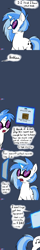 Size: 800x5000 | Tagged: safe, artist:valcron, dj pon-3, vinyl scratch, pony, unicorn, ask, ask dj pon3, comic, solo, tumblr