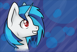 Size: 3000x2000 | Tagged: safe, artist:nyukito, dj pon-3, vinyl scratch, pony, unicorn, female, horn, mare, solo