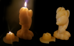 Size: 4098x2556 | Tagged: safe, artist:fire-n-fluff, applejack, earth pony, pony, absurd resolution, candle, fire