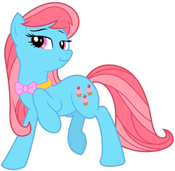 Size: 4706x4592 | Tagged: safe, artist:eruaneth, artist:willdrawforfood1, cup cake, octavia melody, earth pony, pony, absurd resolution, alternate hairstyle, recolor, simple background, skinny, solo, tavified, transparent background, vector