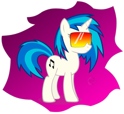 Size: 3253x2979 | Tagged: safe, artist:mrhugodrax, dj pon-3, vinyl scratch, pony, unicorn, female, horn, mare, solo