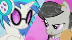 Size: 1277x711 | Tagged: safe, screencap, dj pon-3, octavia melody, vinyl scratch, earth pony, pony, slice of life (episode)