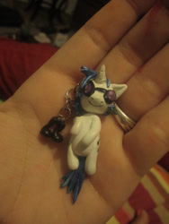 Size: 480x640 | Tagged: safe, artist:razzyrazz, dj pon-3, vinyl scratch, pony, unicorn, craft, sculpture