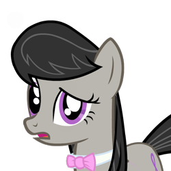 Size: 568x565 | Tagged: safe, artist:camtwosix, octavia melody, earth pony, pony, backwards cutie mark, concerned, confused, double rainboom puppet, reaction image, simple background, solo, transparent background