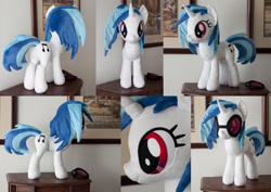 Size: 2500x1771 | Tagged: safe, artist:adamlhumphreys, dj pon-3, vinyl scratch, irl, photo, plushie