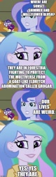 Size: 500x1562 | Tagged: safe, edit, edited screencap, editor:lord you know who, screencap, princess celestia, princess luna, principal celestia, vice principal luna, comic:the epilogue, equestria girls, the ending of the end, comic, equestria girls logo, fanfic art, implied grogar, implied sunset shimmer, implied wallflower blush, in-universe pegasister, leak, screencap comic, series finale, text, wall of text