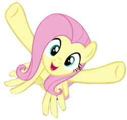 Size: 427x407 | Tagged: safe, edit, edited screencap, screencap, fluttershy, pegasus, pony, background removed, simple background, solo, transparent background