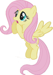 Size: 426x605 | Tagged: safe, edit, edited screencap, screencap, fluttershy, pegasus, pony, background removed, simple background, solo, transparent background