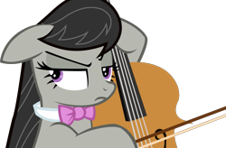 Size: 4231x2771 | Tagged: safe, octavia melody, earth pony, pony, slice of life (episode), cello, musical instrument, simple background, solo, transparent background, vector