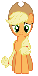 Size: 3251x6500 | Tagged: safe, artist:estories, applejack, earth pony, pony, absurd resolution, high res, simple background, solo, transparent background, vector