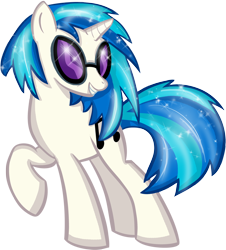 Size: 814x900 | Tagged: safe, artist:rayodragon, dj pon-3, vinyl scratch, pony, unicorn, solo, sparkles