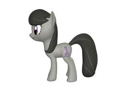 Size: 1200x900 | Tagged: safe, octavia melody, earth pony, pony, 3d, female, mare, on side, pony creator 3d, ponylumen, solo