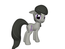 Size: 1200x900 | Tagged: safe, octavia melody, earth pony, pony, 3d, embarrassed, female, flank, floppy ears, head turn, looking at you, mare, plot, ponylumen, smirk, solo, turned away