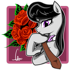 Size: 901x885 | Tagged: safe, artist:pupupu6000, octavia melody, earth pony, pony, detailed background, female, mare, solo