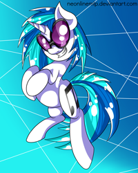 Size: 1200x1500 | Tagged: safe, artist:neoncel, dj pon-3, vinyl scratch, pony, unicorn, female, horn, mare, solo