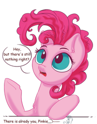 Size: 781x1000 | Tagged: safe, artist:kovoranu, pinkie pie, earth pony, pony, chest fluff, simple background, solo, transparent background