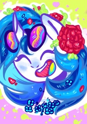 Size: 1126x1600 | Tagged: safe, artist:baid-woo, dj pon-3, vinyl scratch, pony, unicorn, female, horn, mare, solo