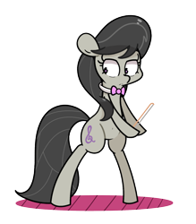 Size: 1400x1600 | Tagged: safe, artist:turtlefarminguy, octavia melody, earth pony, pony, female, mare, simple background, solo, transparent background