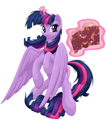 Size: 2560x3000 | Tagged: safe, artist:ohemo, derpibooru import, twilight sparkle, twilight sparkle (alicorn), alicorn, pony, female, magic, mare, simple background, smiling, solo, telekinesis, transparent background