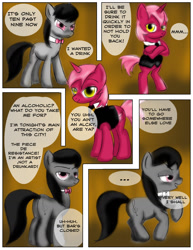 Size: 1200x1553 | Tagged: safe, artist:gunslingerpen, octavia melody, oc, earth pony, pony, comic:allegrezza, comic, plot