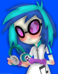 Size: 2382x3018 | Tagged: safe, artist:ytpinkiepie2, dj pon-3, vinyl scratch, equestria girls, solo