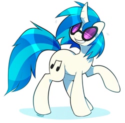 Size: 1280x1260 | Tagged: safe, artist:kilo, dj pon-3, vinyl scratch, pony, unicorn, female, horn, mare, solo