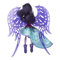 Size: 1000x1000 | Tagged: safe, derpibooru import, midnight sparkle, sci-twi, twilight sparkle, equestria girls, friendship games, doll, high heels, outfit, toy, wings