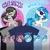 Size: 1000x1000 | Tagged: safe, artist:foxgirlkira, dj pon-3, octavia melody, vinyl scratch, earth pony, pony, clothes, shirt design, t shirt design, t-shirt, welovefine