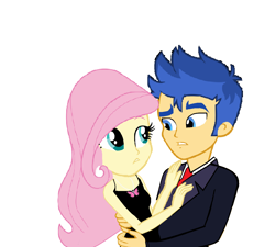 Size: 1238x1116 | Tagged: safe, artist:ilovegreendeathsalot, flash sentry, fluttershy, equestria girls, female, flutterflash, male, shipping, straight