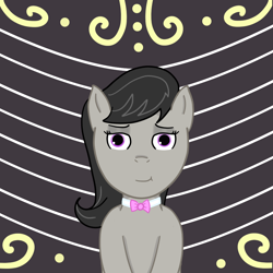 Size: 1000x1000 | Tagged: safe, artist:lazerblues, octavia melody, earth pony, pony, bust, portrait, solo