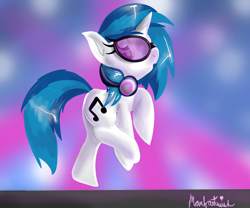 Size: 2400x2001 | Tagged: safe, artist:manfartwish, dj pon-3, vinyl scratch, pony, unicorn, female, horn, mare, solo