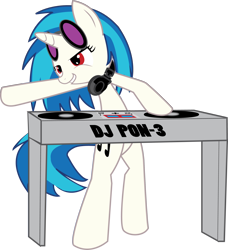 Size: 2050x2245 | Tagged: safe, artist:hoodie-stalker, dj pon-3, vinyl scratch, pony, unicorn, solo, wrong eye color